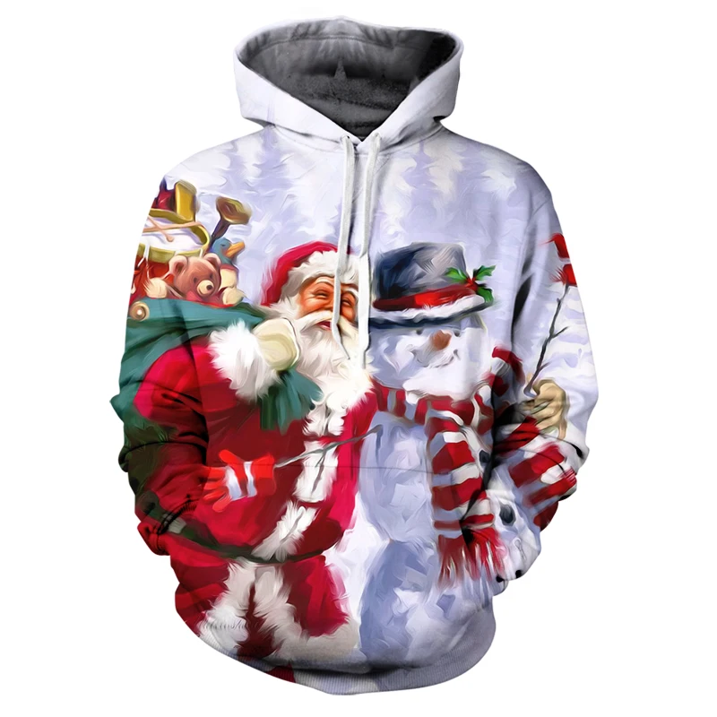 Christmas Hoodies Santa Claus Snowman 3D Print Streetwear Men Women Oversized Sweatshirts Hoodie Casual Kids Tracksuits Pullover
Christmas Hoodies Santa Claus Snowman 3D Print Streetwear Men Women Oversized Sweatshirts Hoodie Casual Kids Tracksuits Pullover