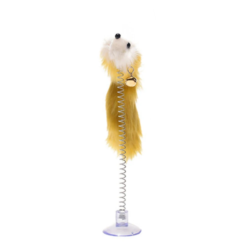 Random Colour Plastic Cat Toys Feather Funny Cat Mice Shape 20 x 10cm False Mouse Pet Products Bottom Sucker Elastic 1PC
Random Colour Plastic Cat Toys Feather Funny Cat Mice Shape 20 x 10cm False Mouse Pet Products Bottom Sucker Elastic 1PC