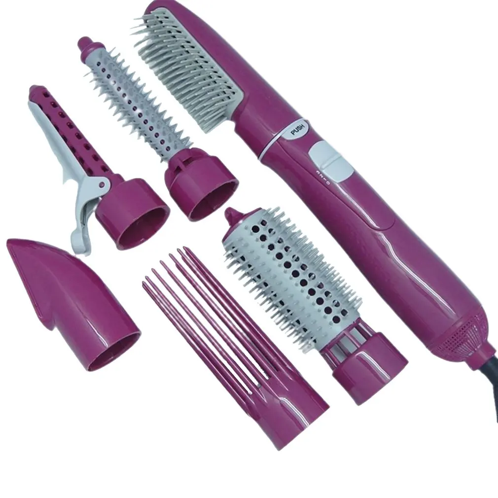 6-in-one Multifunctional Curling Artifact Portable Electric Hairdressing Comb Anion Hair Dryer Curling Hair Hair Dryer
6-in-one Multifunctional Curling Artifact Portable Electric Hairdressing Comb Anion Hair Dryer Curling Hair Hair Dryer