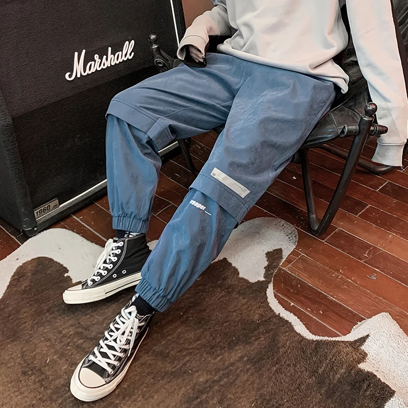 Una Reta M-5XL Streetwear Joggers New Summer Casual Pants Men Pantalones Hip Hop Cargo Pants Elastic Waist Velcro Men's Pants
Una Reta M-5XL Streetwear Joggers New Summer Casual Pants Men Pantalones Hip Hop Cargo Pants Elastic Waist Velcro Men's Pants