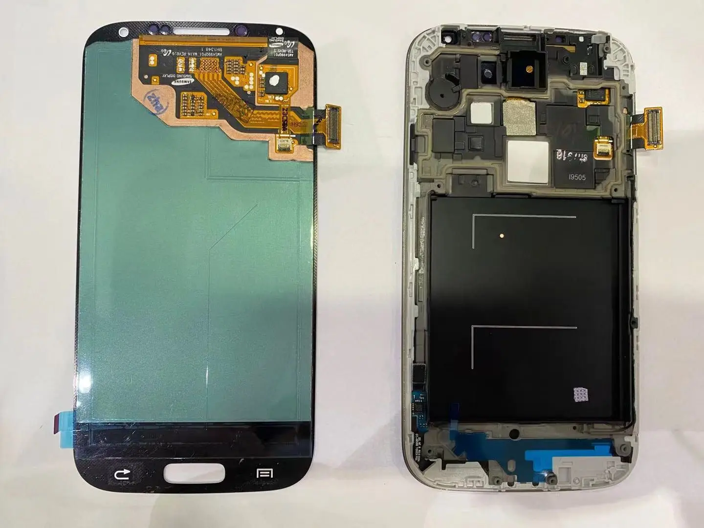 Оригинальный ЖК-дисплей Super Amoled с рамкой для Samsung Galaxy S4 i9506 i9500 i9505 i337 сенсорный