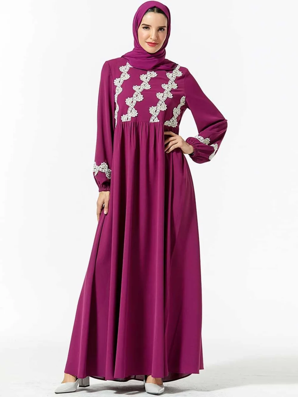 New Elegant Turkish Dress Designers Muslim Evening Vestidos For Lovers No Headscarf | Тематическая одежда и униформа