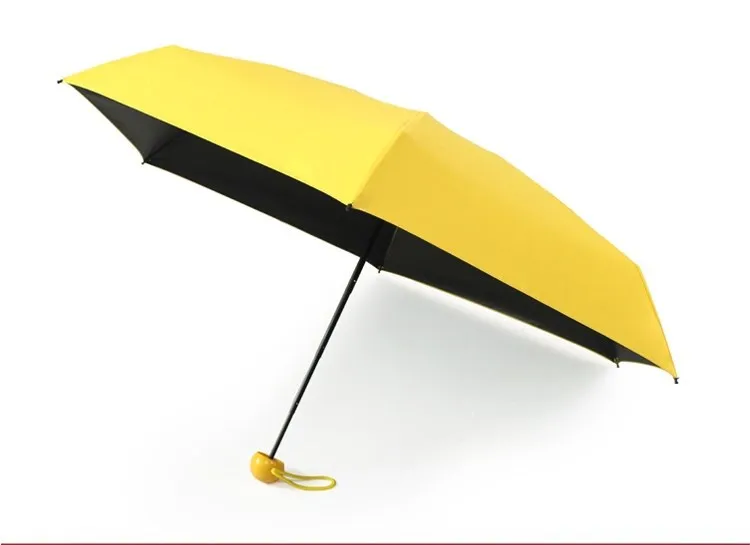 Beautiful Capsule Sun Umbrella Sunshade Black Plastic Umbrella Dual-use 50% Pocket Umbrella
Beautiful Capsule Sun Umbrella Sunshade Black Plastic Umbrella Dual-use 50% Pocket Umbrella