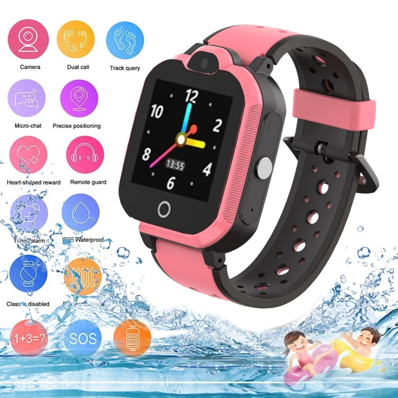 4G Children's Smart Watch IP67 Waterproof GPS PositioningChildren's Student Smart WatchVideo Call Monitoring Tracker Phone Watch
4G Children's Smart Watch IP67 Waterproof GPS PositioningChildren's Student Smart WatchVideo Call Monitoring Tracker Phone Watch