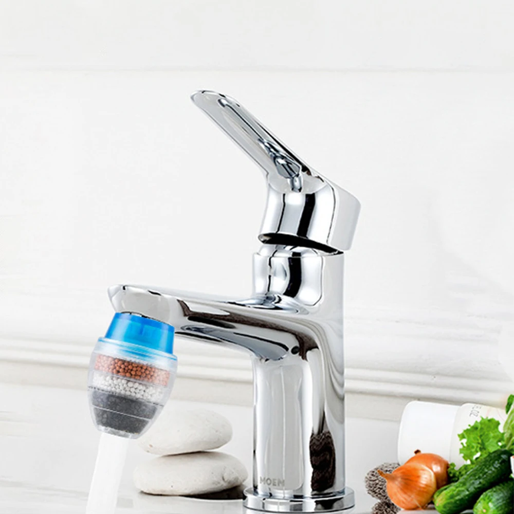 Faucet Water Filter Purifier Kitchen Tap Filtration Activated Carbon Removes Chlorine Fluoride Heavy Metals Hard Water Softener 
Faucet Water Filter Purifier Kitchen Tap Filtration Activated Carbon Removes Chlorine Fluoride Heavy Metals Hard Water Softener