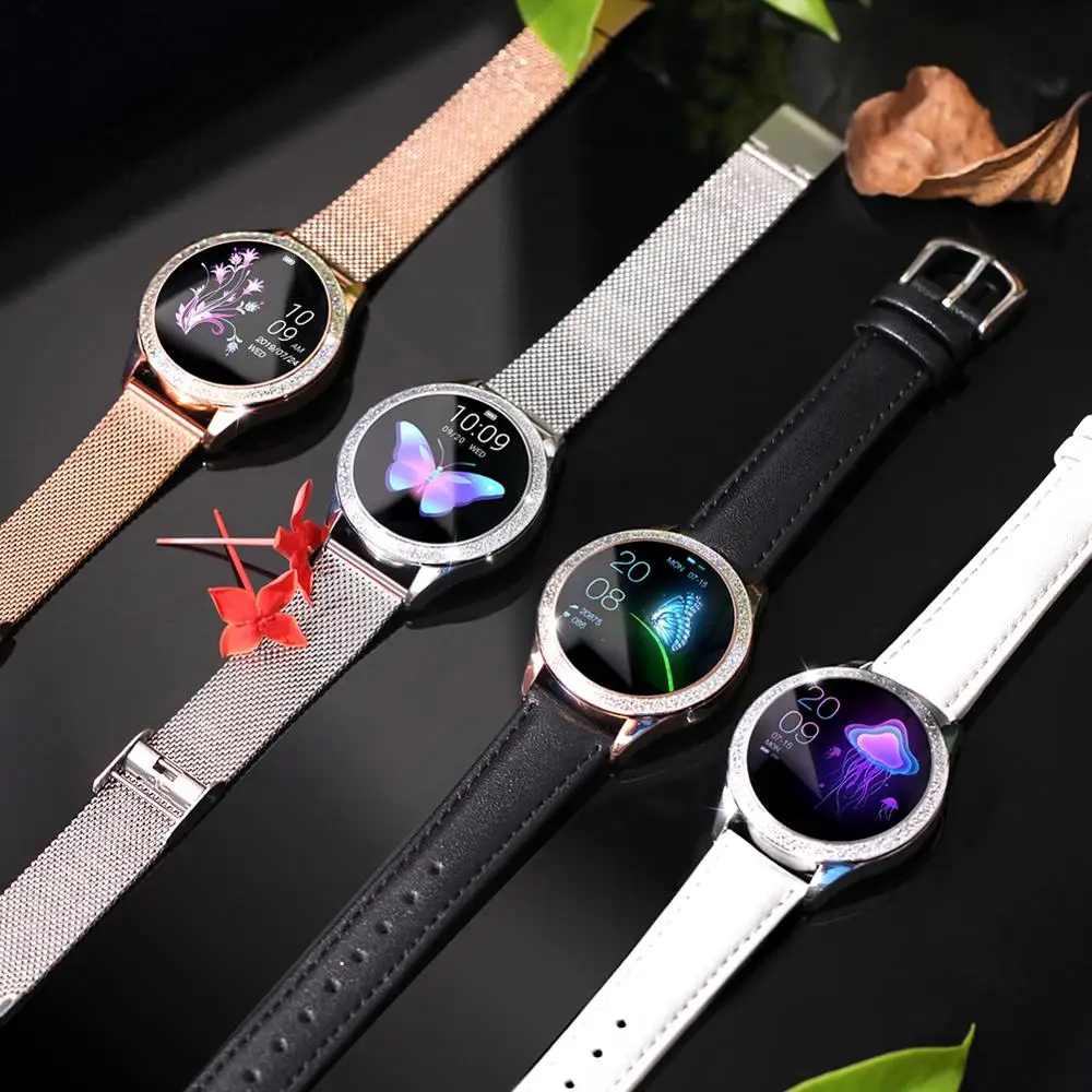 KW20 Smart Watch Women IP68 Waterproof Wristwatch Heart Rate Bluetooth Watch Women Bracelet 2019 Lady Watch Smartwatch
KW20 Smart Watch Women IP68 Waterproof Wristwatch Heart Rate Bluetooth Watch Women Bracelet 2019 Lady Watch Smartwatch