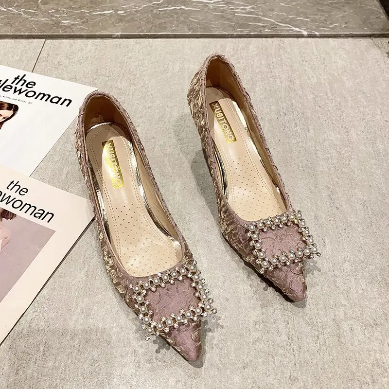 Plus Size 40 Hot Women Shoes Pointed Toe Pumps Black Heels Dress High Heels Boat Wedding Zapatos Mujer Blue Wine Red Shoes
Plus Size 40 Hot Women Shoes Pointed Toe Pumps Black Heels Dress High Heels Boat Wedding Zapatos Mujer Blue Wine Red Shoes