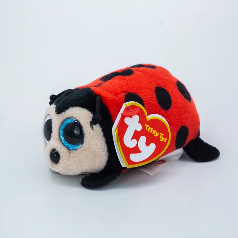 

Ty Big eyes (Trixie) plush doll mobile phone wipe ladybug plush toys collection boy girl birthday Christmas Gift 10cm