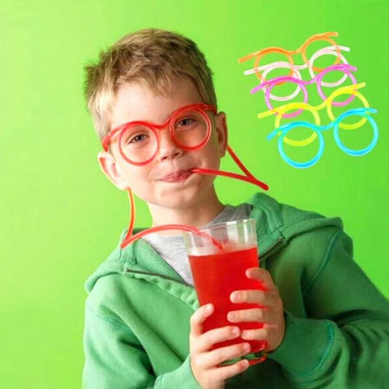 1PCS Tool Practical Jokes Fun Soft Plastic Straw Funny Glasses Drinking Toys Party Joke Kids Baby Birthday Party Toys
1PCS Tool Practical Jokes Fun Soft Plastic Straw Funny Glasses Drinking Toys Party Joke Kids Baby Birthday Party Toys