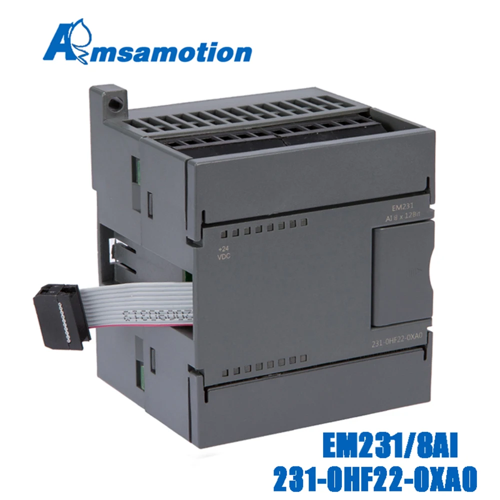 EM231 6ES7 231-0HF22-0XA0 Amsamotion 8AI*12Bit Extension Module For Siemens S7-200 PLC 8 Channel Input Analog Module
EM231 6ES7 231-0HF22-0XA0 Amsamotion 8AI*12Bit Extension Module For Siemens S7-200 PLC 8 Channel Input Analog Module