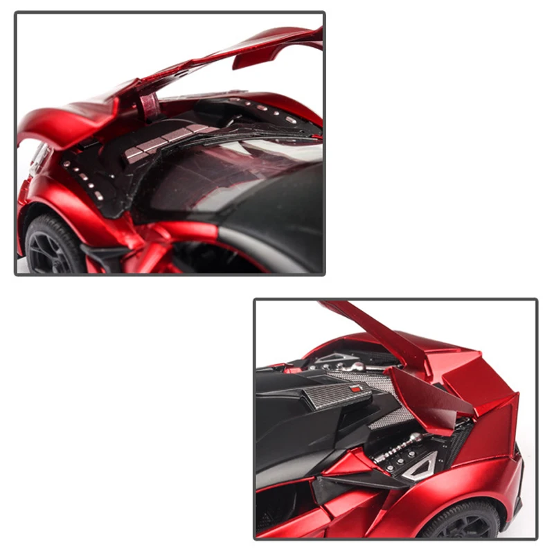 HOBEKARS 1:32 Metal Alloy Model Car Diecasts & Toy Vehicles Simulation Supercar Sport Car With Sound And Light For Kids Gifts
HOBEKARS 1:32 Metal Alloy Model Car Diecasts & Toy Vehicles Simulation Supercar Sport Car With Sound And Light For Kids Gifts