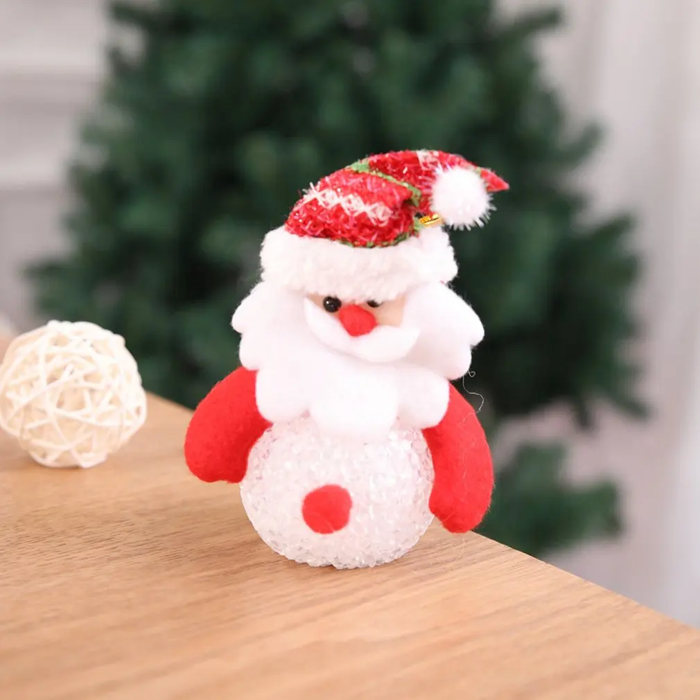 Christmas Tree Ornaments Christmas Decoration With Light Snowman Santa Claus Bear Deer Doll Night Light Pendant Supplies
Christmas Tree Ornaments Christmas Decoration With Light Snowman Santa Claus Bear Deer Doll Night Light Pendant Supplies