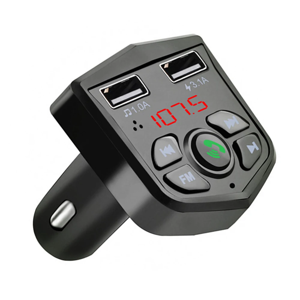 Автомобильное зарядное устройство с MP3 USB Bluetooth 5 0 беспроводной радиоадаптер