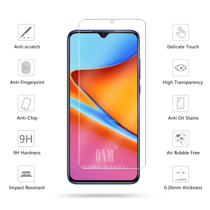 2 шт. закаленное стекло для xiaomi mi 9 Lite Защитное экрана Pre um защитная пленка |