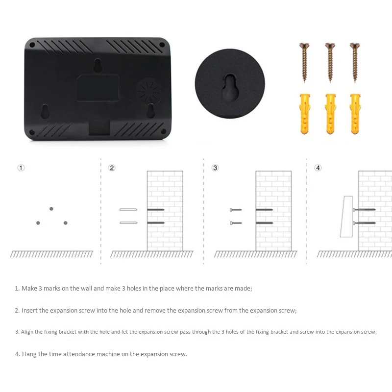 Biometric Fingerprint Attendance Machine LCD Display USB Fingerprint Attendance System Time Clock Employee Checking-In Recorder
Biometric Fingerprint Attendance Machine LCD Display USB Fingerprint Attendance System Time Clock Employee Checking-In Recorder