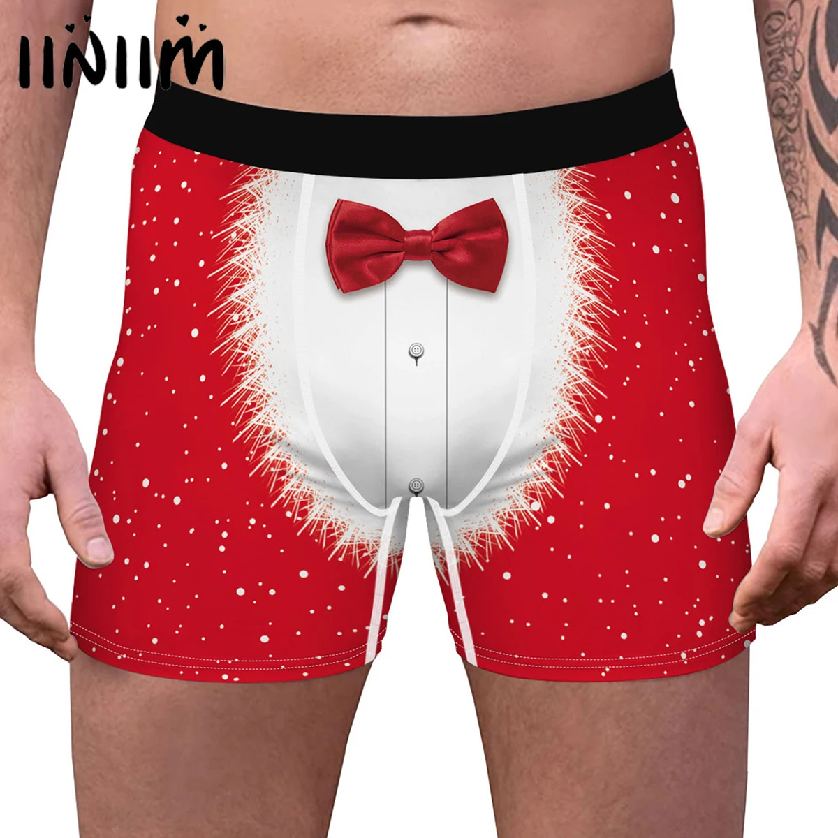 Sexy Men Christmas Printed Boxer Shorts Xmas Club Party Jockstraps Bulge Pouch Summer Men's Underwears Underpants Briefs Shorts
Sexy Men Christmas Printed Boxer Shorts Xmas Club Party Jockstraps Bulge Pouch Summer Men's Underwears Underpants Briefs Shorts