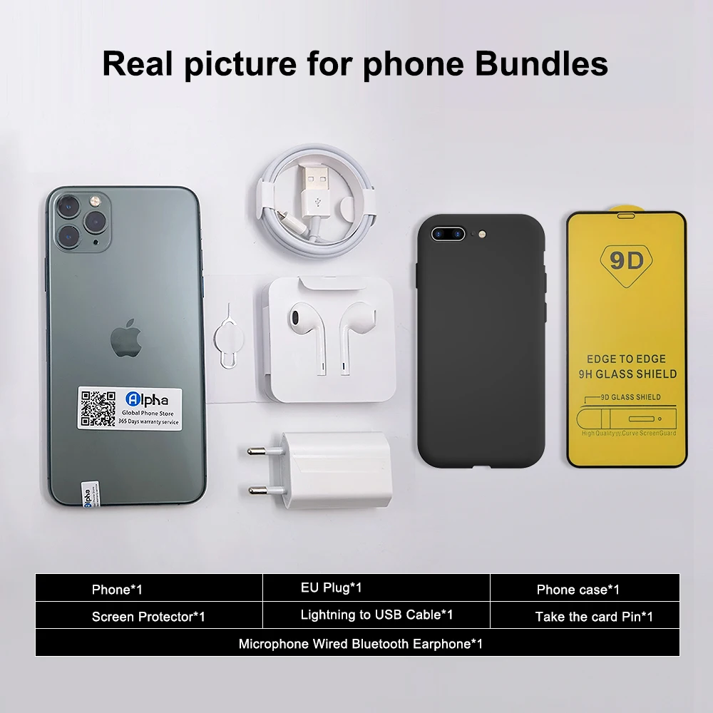 Оригинальный сотовый телефон Apple iPhone 11 Pro Max с тройной задней камерой 6 5 дюйма 4 Гб