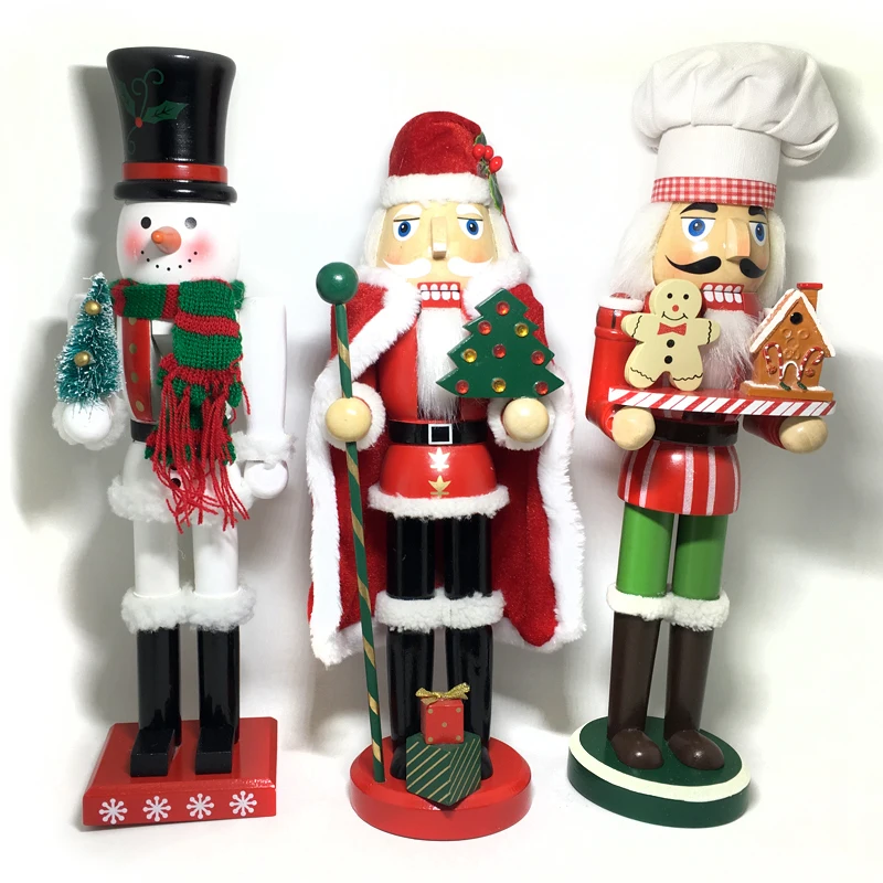free shipping 38cm Santa Claus Snowman Gingerbread Chef Nutcracker Puppet Combination Children Christmas Toys Gift HT124
free shipping 38cm Santa Claus Snowman Gingerbread Chef Nutcracker Puppet Combination Children Christmas Toys Gift HT124