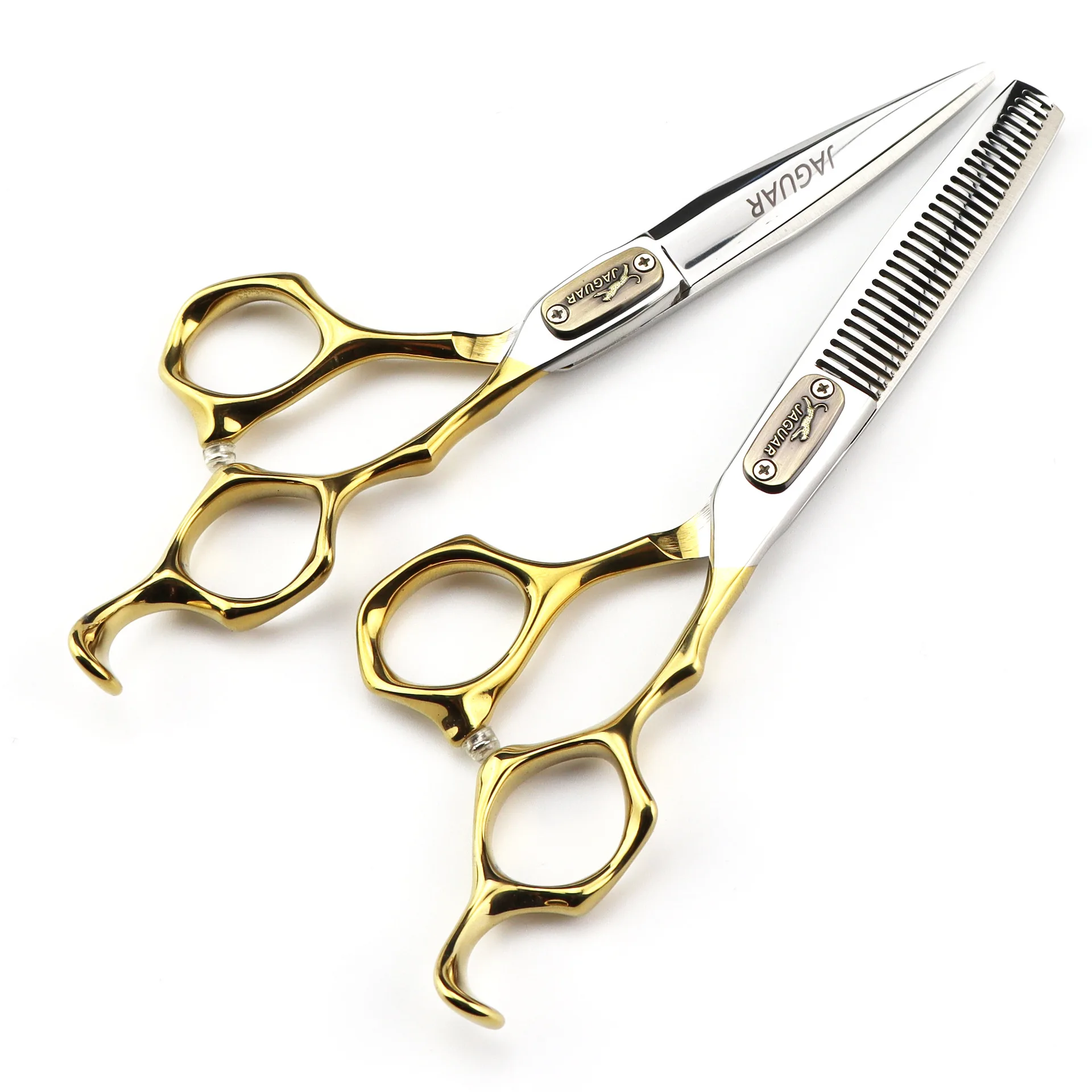 Jaguar Professional 6 Inch Hair Scissors Salon Hairdresser Scissors High Quality Cutting Thinning Scissors Barber Shears
Jaguar Professional 6 Inch Hair Scissors Salon Hairdresser Scissors High Quality Cutting Thinning Scissors Barber Shears