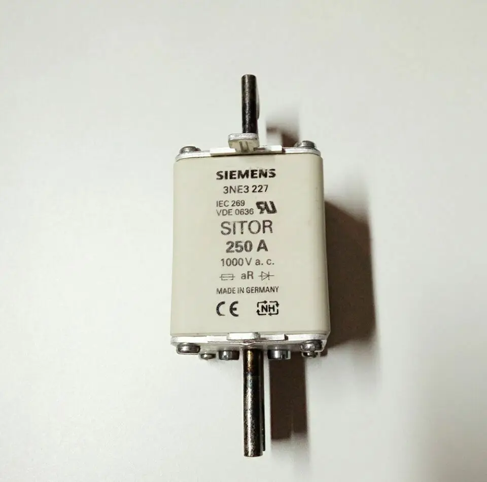 Новый Siemens 3NE3227 3NE3 227 250A предохранители бесплатная доставка | Безопасность и