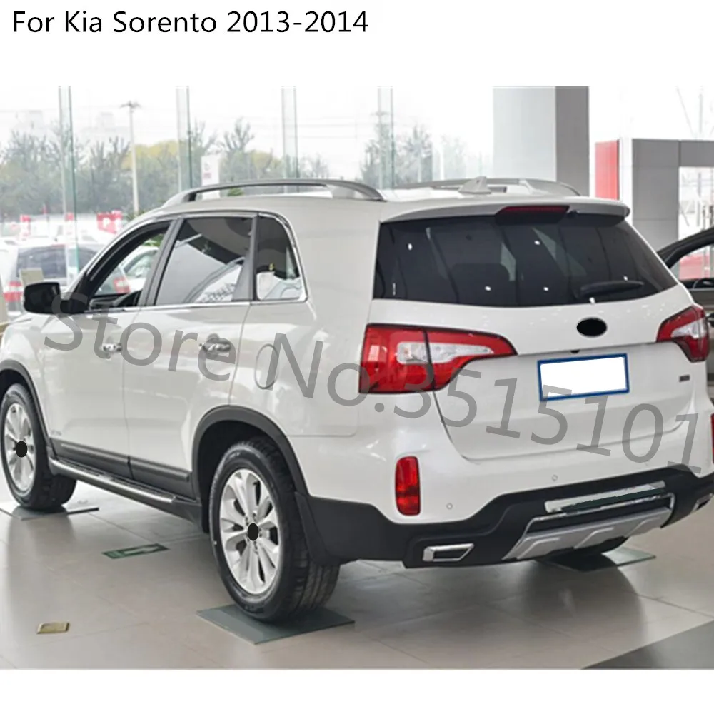 Для Kia Sorento 2013 2014 автомобилей детектор ABS Хромированная накладка задний