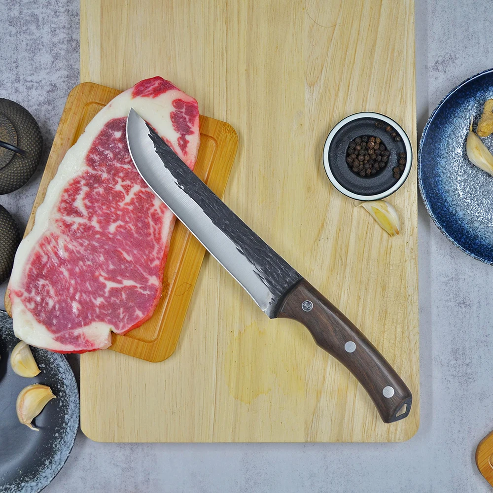 7 inch Boning Kitchen Knives Handmade Forged Meat Cleaver Chef knife Stainless Steel Butcher Cooking Tools for Kitchen 
7 inch Boning Kitchen Knives Handmade Forged Meat Cleaver Chef knife Stainless Steel Butcher Cooking Tools for Kitchen