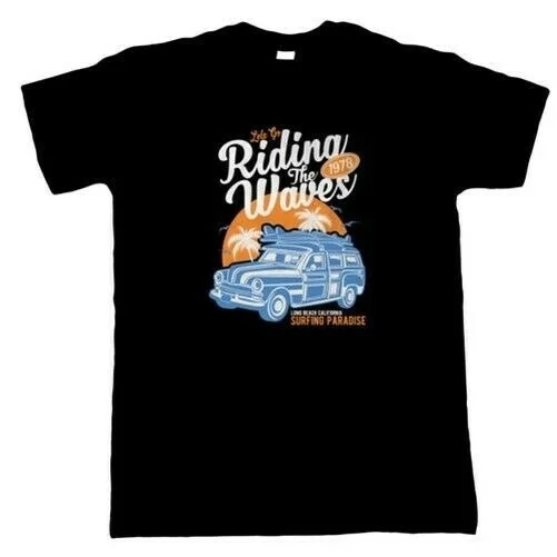 Riding The Waves Mens T-Shirt - Pop Culture Gift Him 
Riding The Waves Mens T-Shirt - Pop Culture Gift Him