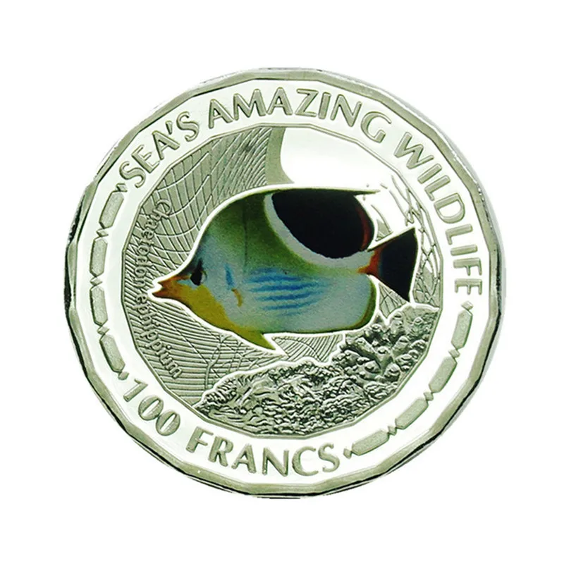 Sea's Amazing Wildlife Collectible Silver Plated Souvenir Coin Colorful Printed Collection Art Copy Commemorative Coin
Sea's Amazing Wildlife Collectible Silver Plated Souvenir Coin Colorful Printed Collection Art Copy Commemorative Coin