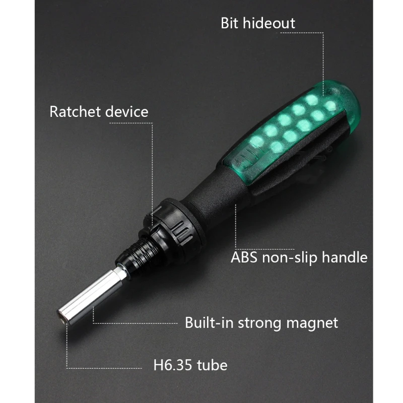 11-in-1 Multi-Bits Screwdriver Nut Driver Stubby Screwdriver Necessary Repair X7XD
11-in-1 Multi-Bits Screwdriver Nut Driver Stubby Screwdriver Necessary Repair X7XD