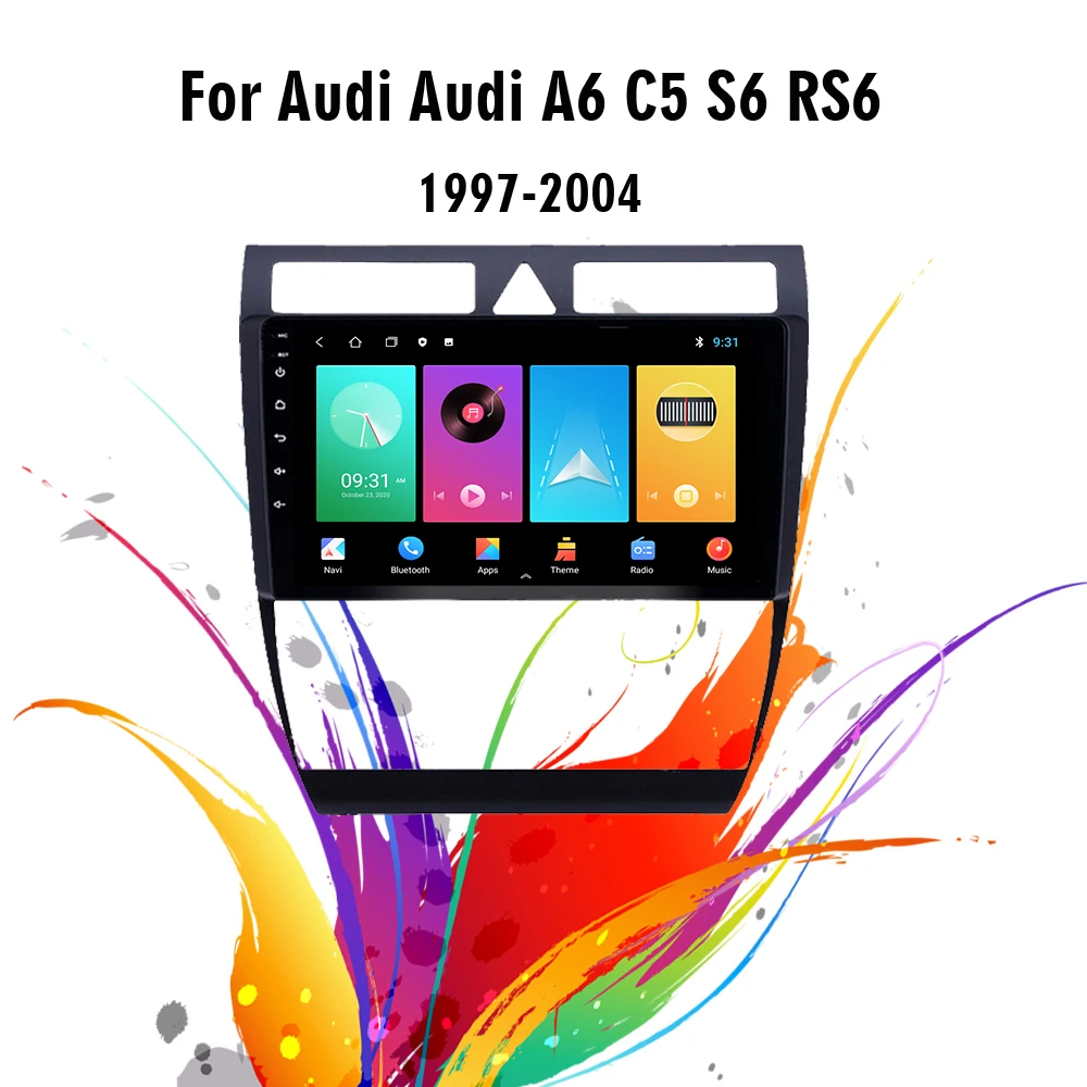 2 Din Car Radio Stereo Android for Audi A6 C5 1997-2004 S6 2 1999-2004 SR6 GPS Navigation In Dash Head Unit Autoradio Multimedia
2 Din Car Radio Stereo Android for Audi A6 C5 1997-2004 S6 2 1999-2004 SR6 GPS Navigation In Dash Head Unit Autoradio Multimedia