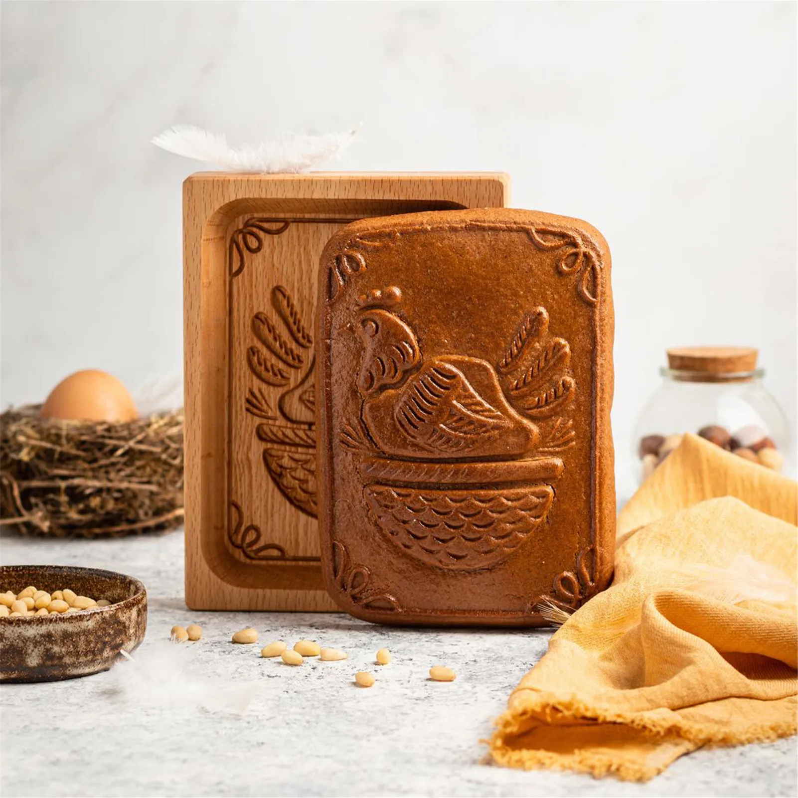 1pcs Cookie Biscuit Mold Carved Wooden Kitchen Baking Mooncake Mould DIY Mold Shape Cutter Baking Mould Tools premium
1pcs Cookie Biscuit Mold Carved Wooden Kitchen Baking Mooncake Mould DIY Mold Shape Cutter Baking Mould Tools premium