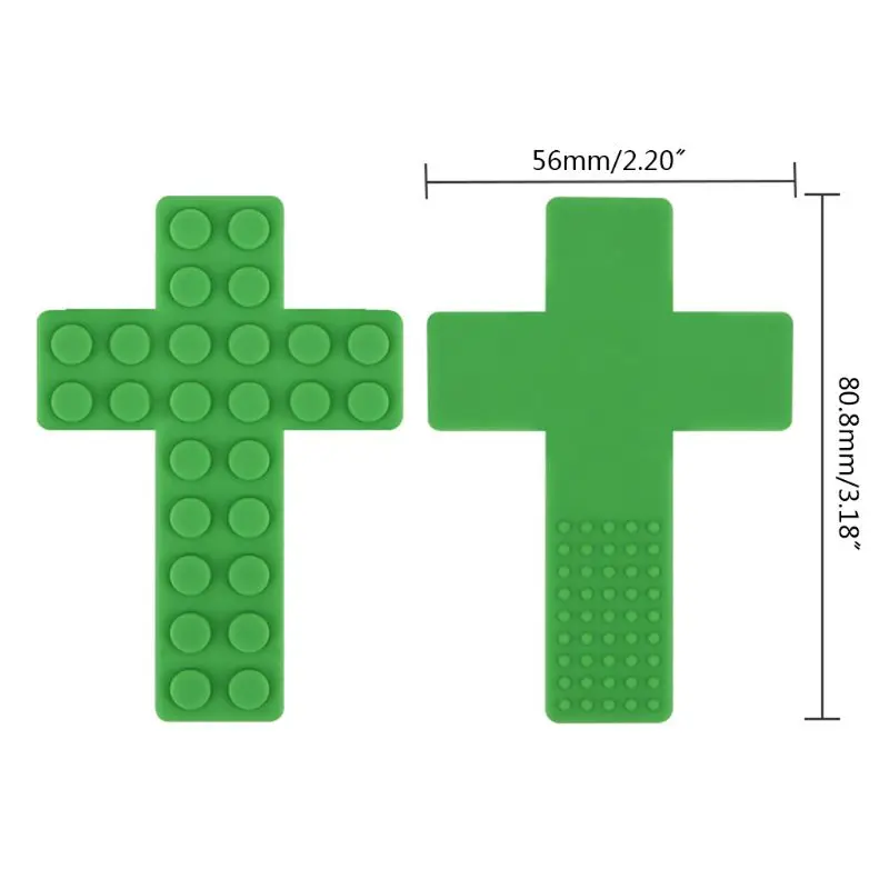 Sensory Chew Necklace Brick Kids Chewy Silicone Biting Teether Toy for Autism Q1FE
Sensory Chew Necklace Brick Kids Chewy Silicone Biting Teether Toy for Autism Q1FE