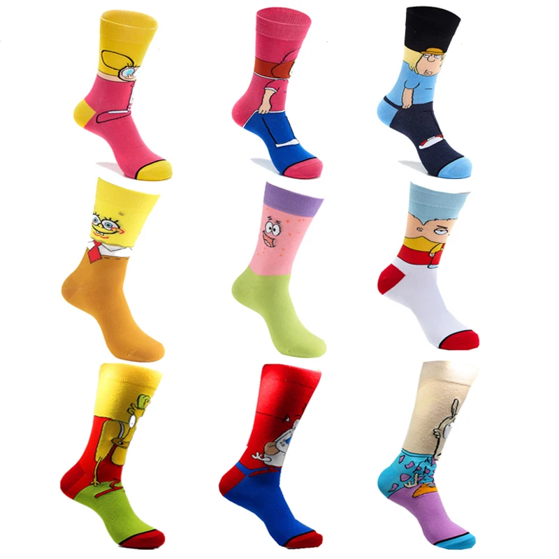 Man Cotton Anime Knitting Socks Women's Cartoon Funny Hip Hop Skateboard Socks Casual Street Stance Harajuku Creative Fashion
Man Cotton Anime Knitting Socks Women's Cartoon Funny Hip Hop Skateboard Socks Casual Street Stance Harajuku Creative Fashion