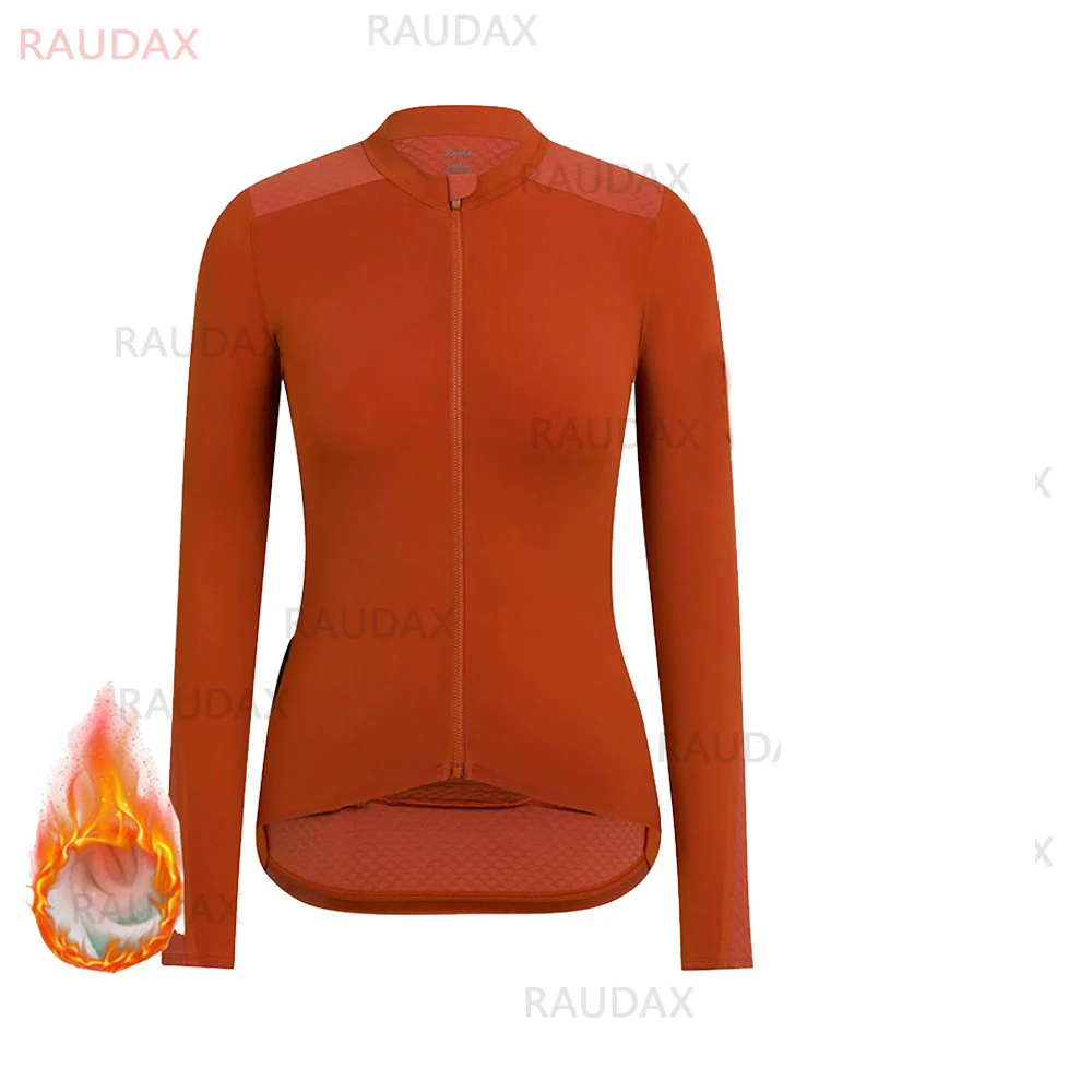 Winter Cycling Clothing Women Raphaful Pro Team Winter Fleece Lady Cycling Jersey Long Sleeve MTB Female Thermal Fleece Jacket
Winter Cycling Clothing Women Raphaful Pro Team Winter Fleece Lady Cycling Jersey Long Sleeve MTB Female Thermal Fleece Jacket