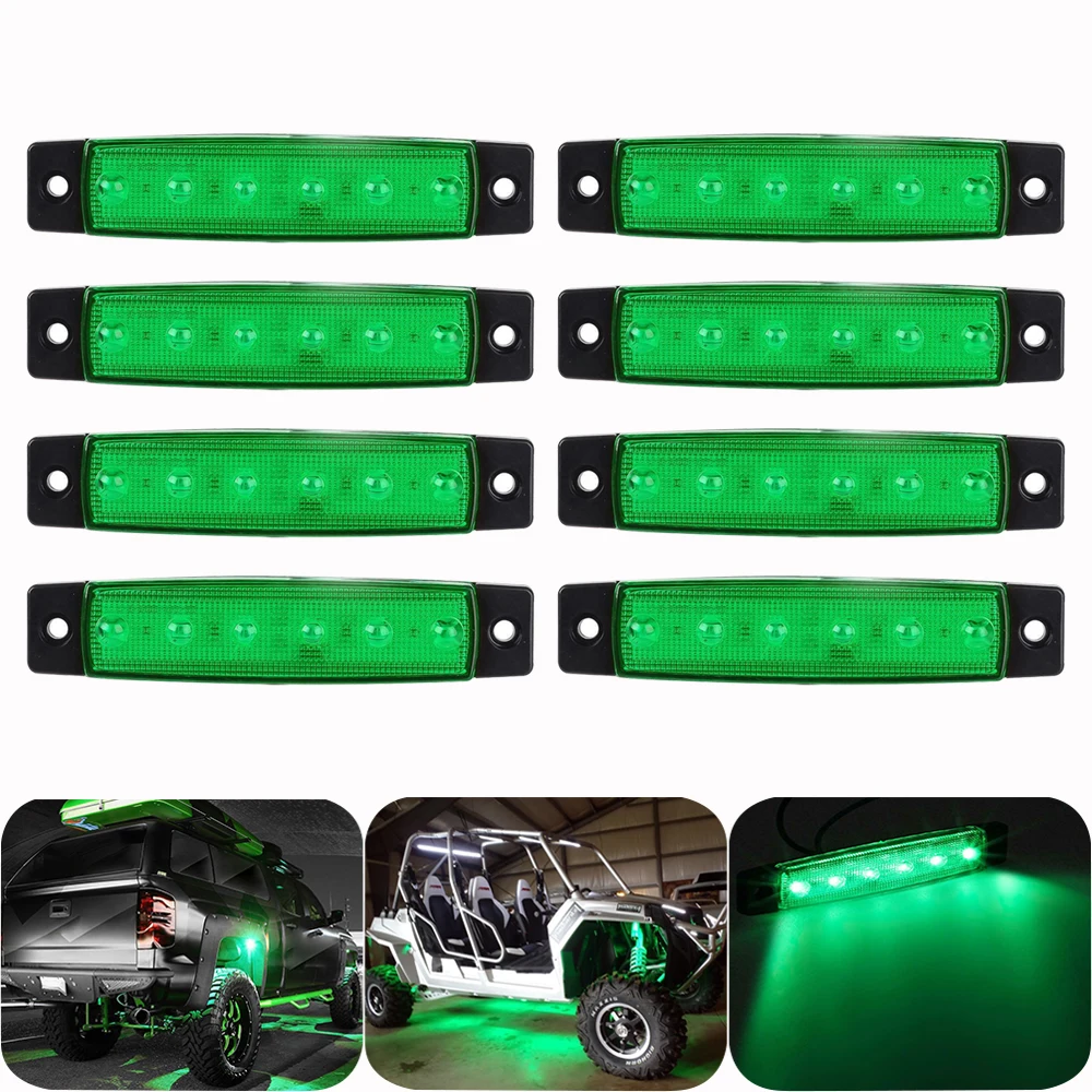 8x Green LED Waterproof Rock Lights 9W Neon Underglow Light For Jeep Offroad Ford Truck Boat ATV Underbody Glow Trail Rig Lamp
8x Green LED Waterproof Rock Lights 9W Neon Underglow Light For Jeep Offroad Ford Truck Boat ATV Underbody Glow Trail Rig Lamp