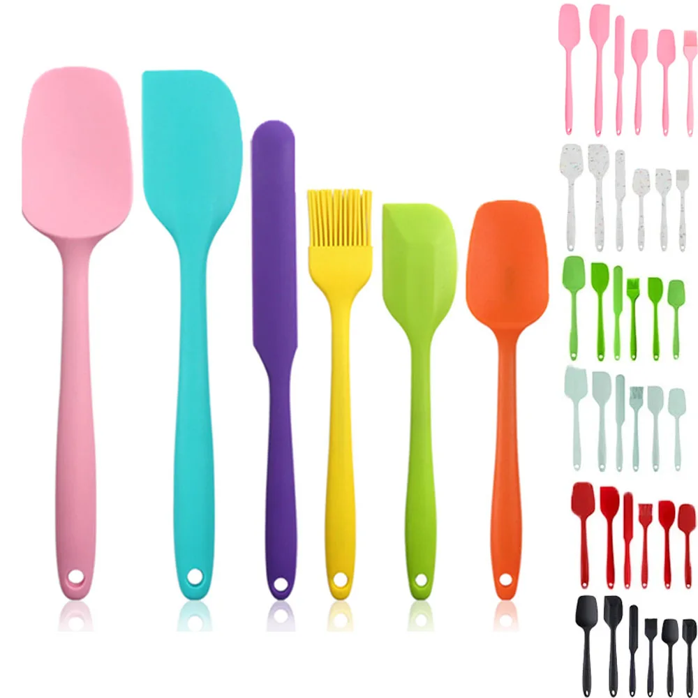 Silicone Spatula Sets Scraper Cake Baking Tool Food Grade Non Stick Butter Cooking Rubber Shovel Kitchen Utensils for Baking
Silicone Spatula Sets Scraper Cake Baking Tool Food Grade Non Stick Butter Cooking Rubber Shovel Kitchen Utensils for Baking