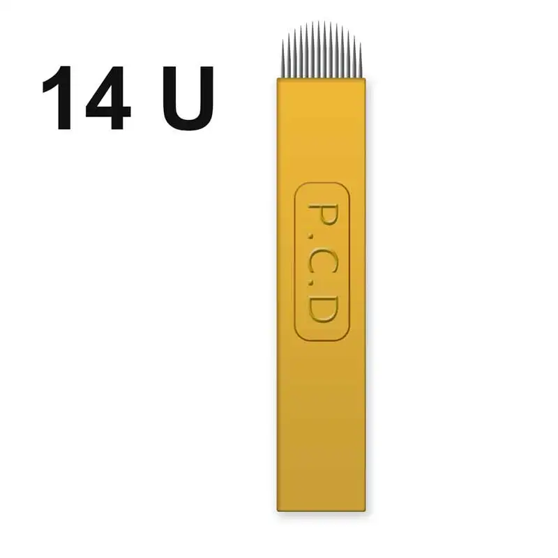 14U Micro Blade 0.15mm Tattoo Needle Permanent Makeup Individual Packaging PCD Nano For EyebrowPiercing Temperature Disinfection
14U Micro Blade 0.15mm Tattoo Needle Permanent Makeup Individual Packaging PCD Nano For EyebrowPiercing Temperature Disinfection
