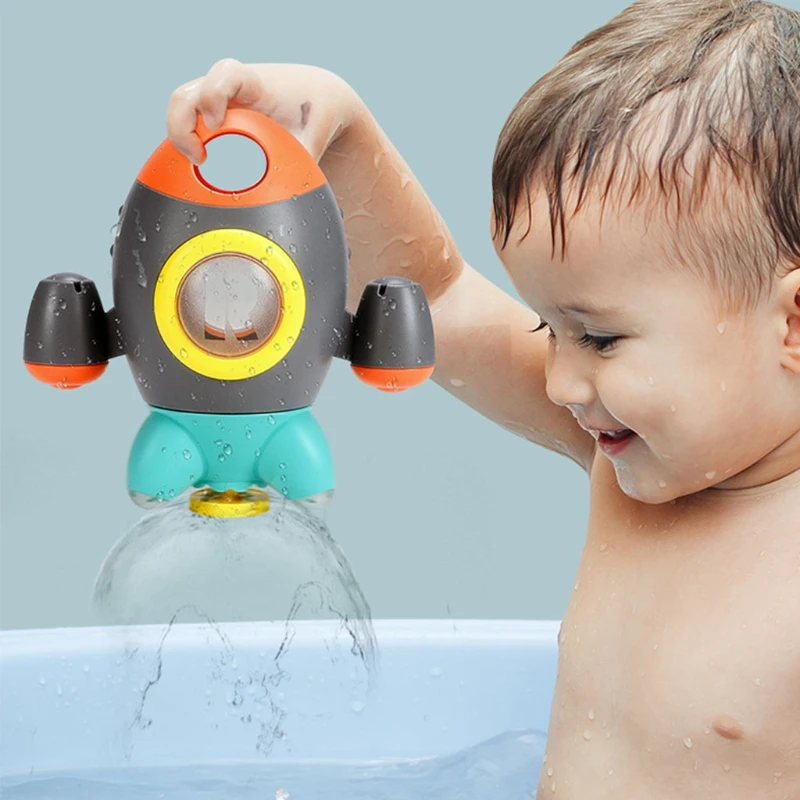 Забавная игрушка-распылитель воды из абс + пластика, экологически безопасная игрушка для рокетного фонтана, вращающаяся игрушка для воды
Забавная игрушка-распылитель воды из абс + пластика, экологически безопасная игрушка для рокетного фонтана, вращающаяся игрушка для воды