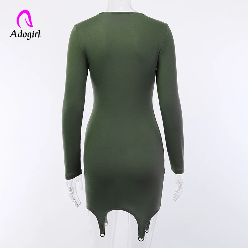 Adogirl Green White Basic Long Sleeve Dress O-neck Strechy Casual Women Autumn Skinny Mini Irregular Dresses Streetwear Outfits
Adogirl Green White Basic Long Sleeve Dress O-neck Strechy Casual Women Autumn Skinny Mini Irregular Dresses Streetwear Outfits