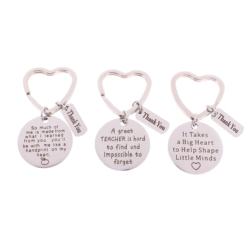 2021 New Graduation Gift Teacher Keychain It Takes Big Heart To Help Shape Little Minds Keyring for Teacher's Day Keyring Gifts
2021 New Graduation Gift Teacher Keychain It Takes Big Heart To Help Shape Little Minds Keyring for Teacher's Day Keyring Gifts