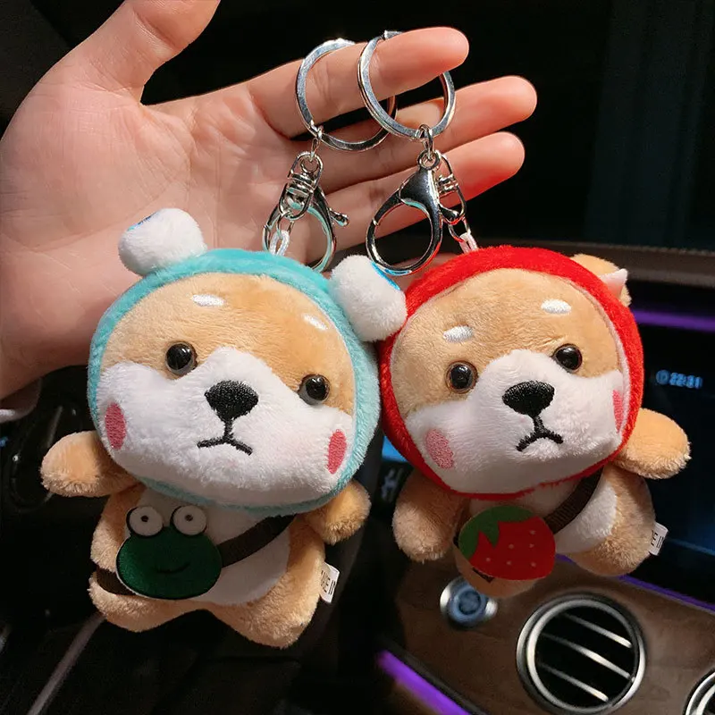 Cute Puppy Plush Doll Keychain Cartoon Dog Animal Key Ring Backpack Car Pendant Ornaments Keyfob creative Gifts 
Cute Puppy Plush Doll Keychain Cartoon Dog Animal Key Ring Backpack Car Pendant Ornaments Keyfob creative Gifts