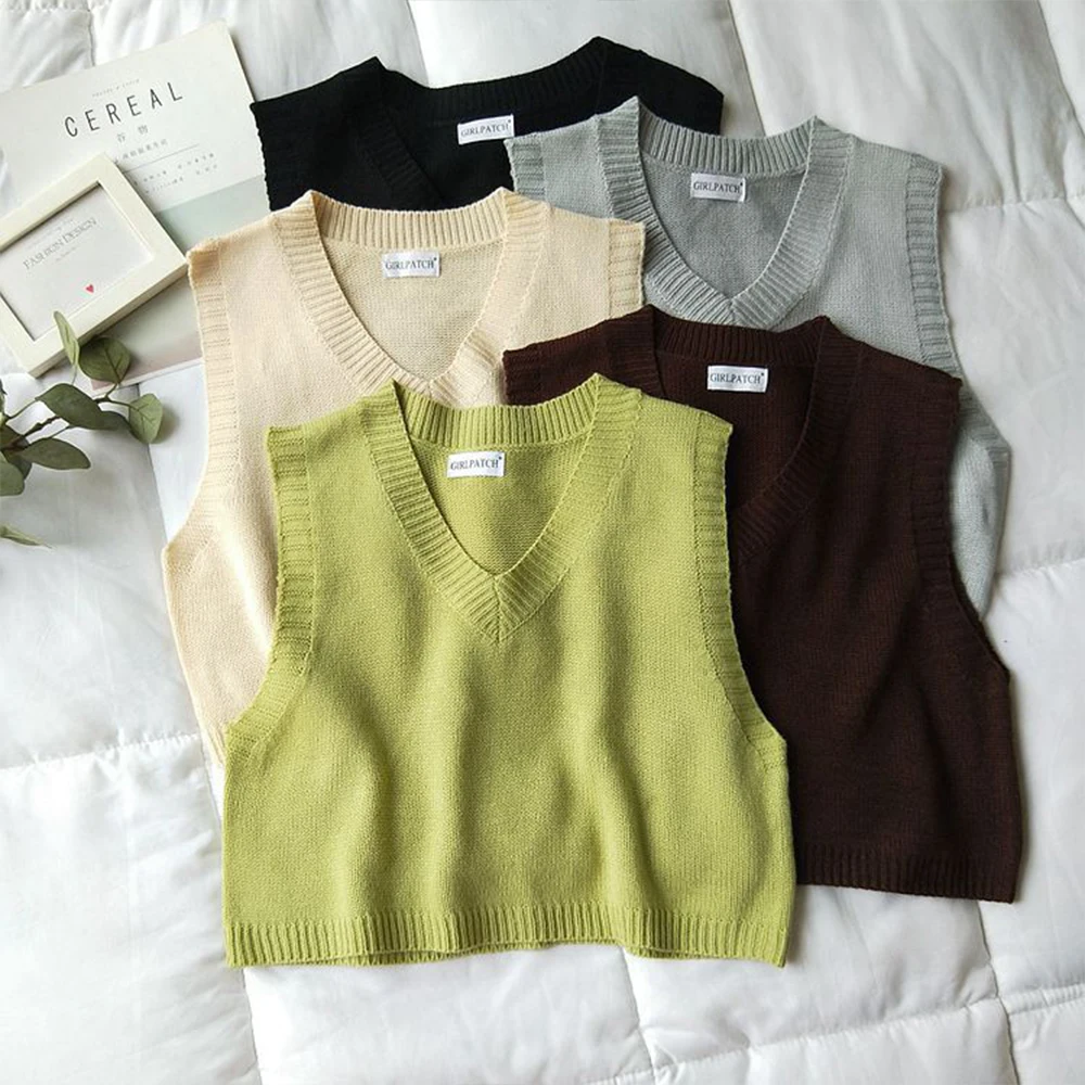 2022 Spring Autumn Vintage Sleeveless v-neck knitted Vest Sweater Women QY0257 Solid Pullovers Ladies Casual Tank Top
2022 Spring Autumn Vintage Sleeveless v-neck knitted Vest Sweater Women QY0257 Solid Pullovers Ladies Casual Tank Top