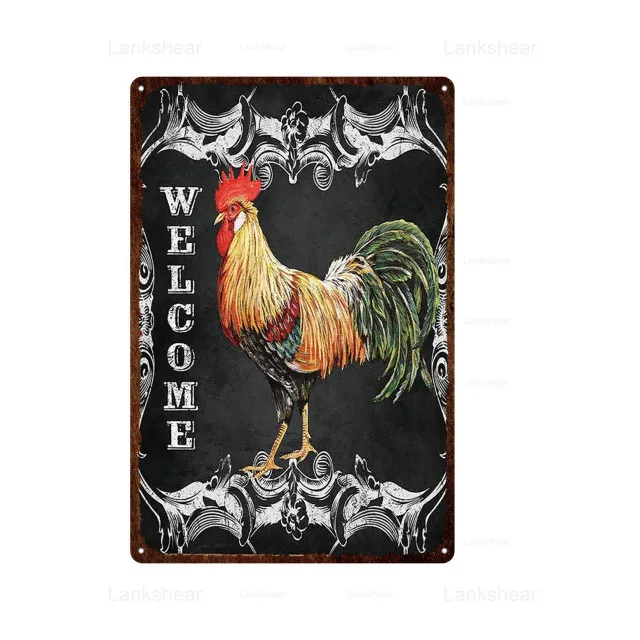 Farm Chicken Metal Plate Sign Farm Vintage Henhouse Decor Metal Sign Metal Poster Vintage Wall Stickers Farm Decor
Farm Chicken Metal Plate Sign Farm Vintage Henhouse Decor Metal Sign Metal Poster Vintage Wall Stickers Farm Decor