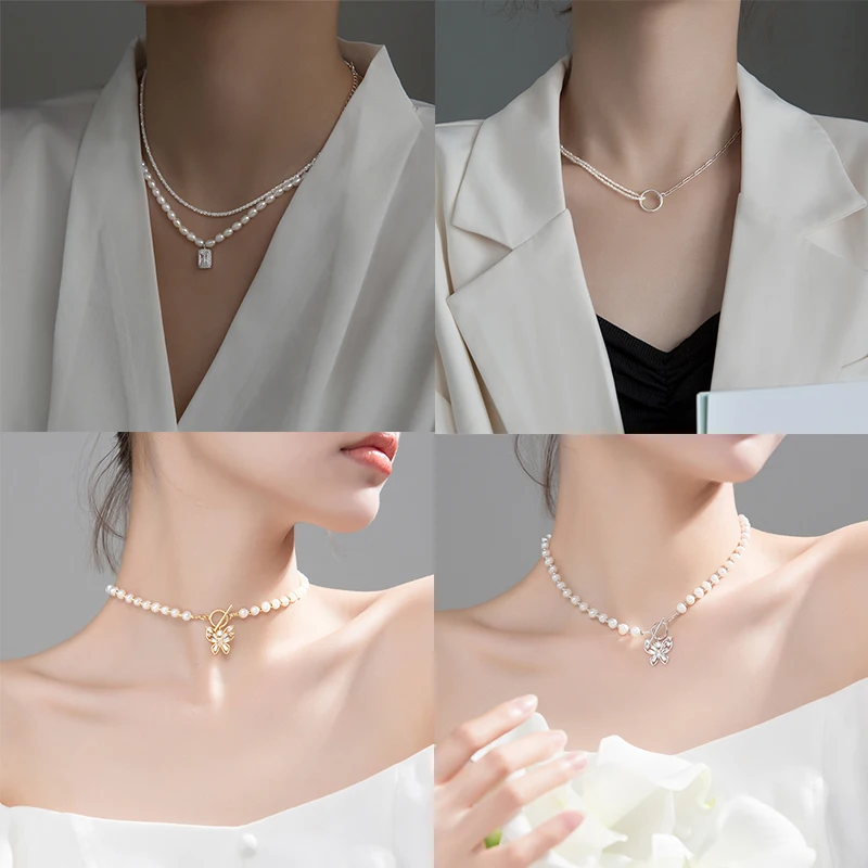 PONYKISS Romantic 925 Sterling Silver Animals Round Pearl Zircon Pendant Necklace Chain for Women Fine Jewelry Anniversary
PONYKISS Romantic 925 Sterling Silver Animals Round Pearl Zircon Pendant Necklace Chain for Women Fine Jewelry Anniversary