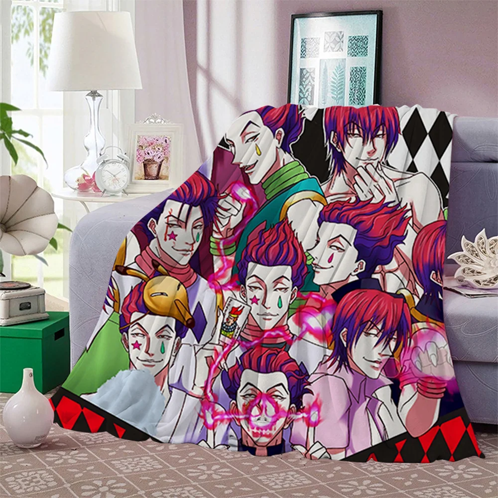 Anime Hunter X Hunter Flannel Blanket Print Dreamlike Style Blankets Teens Bedding Sofa Travel Hiking Picnic Blankets
Anime Hunter X Hunter Flannel Blanket Print Dreamlike Style Blankets Teens Bedding Sofa Travel Hiking Picnic Blankets