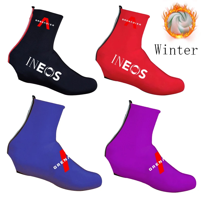 

INEOS Grenadier 2021 New Winter Thermal Cycling Shoe Cover Bike Shoes Covers Bicycle Overshoes Cubre Ciclismo for Man Lycra