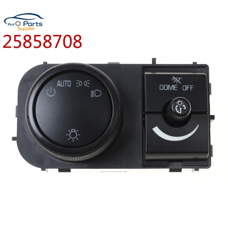 New 25858708 15926100 Headlight Fog Light Lamp Control Switch Repair For GMC Chevrolet
New 25858708 15926100 Headlight Fog Light Lamp Control Switch Repair For GMC Chevrolet