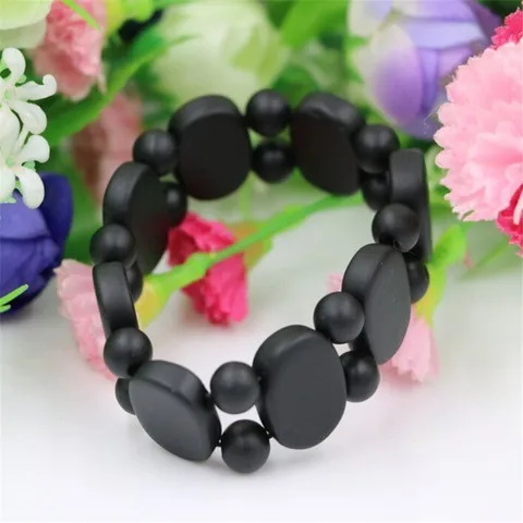 Высококачественные черные браслеты Sinbin bian stone Bianshi резной каменный из
