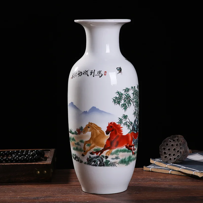 Jingdezhen antique china porcelain Classical Chinese Vase Kaolin Flower Vase Home Decor Handmade Plum Blossoms Vases
Jingdezhen antique china porcelain Classical Chinese Vase Kaolin Flower Vase Home Decor Handmade Plum Blossoms Vases