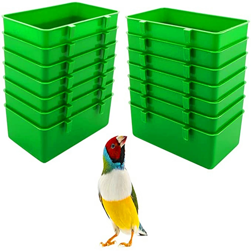 14Pcs/Set Multifunction Creative Green Food Tray Parrot Bathtub Animal Cage Standing Wash Shower Box Bird Toys Pet Bird Cleaning
14Pcs/Set Multifunction Creative Green Food Tray Parrot Bathtub Animal Cage Standing Wash Shower Box Bird Toys Pet Bird Cleaning
